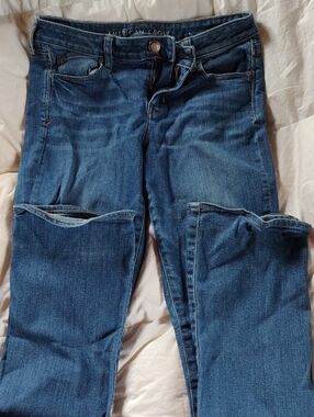 American Eagle Outfitters Dark Blue Boot Cut Jeans